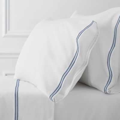 Hudson Park Italian Percale Stitch King Pillowcase, Pair - Exclusive