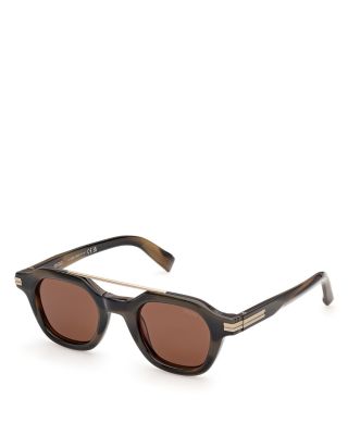 Geometric Sunglasses, 46mm