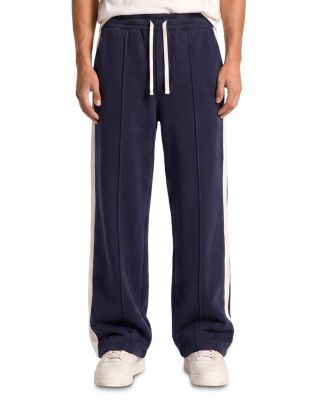 Rue De Cotton Blend Relaxed Fit Drawstring Track Pants
