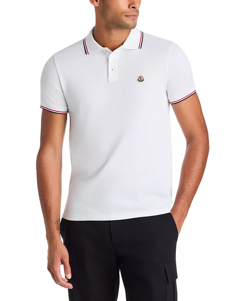 Moncler Cotton Short Sleeve Polo