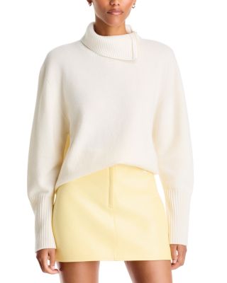 Courreges Merino Wool Zipped Collar Sweater