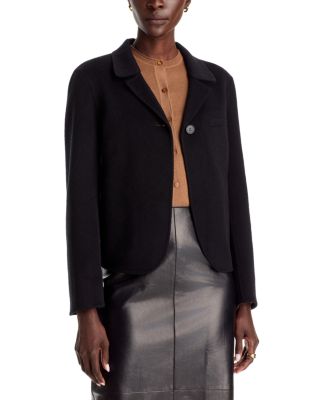 Wool & Cashmere Notch Lapel Blazer