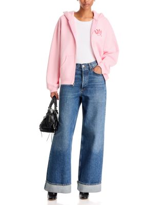 Willy Ropita Shrunken Zip Through Hoodie