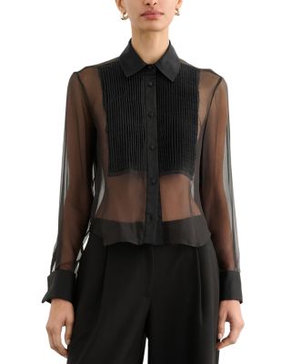 Conrad Silk Tuxedo Shirt