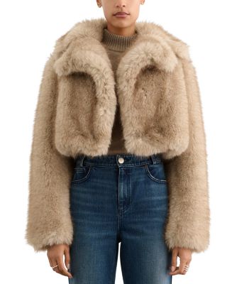 Bellamy Faux Fur Cropped Jacket