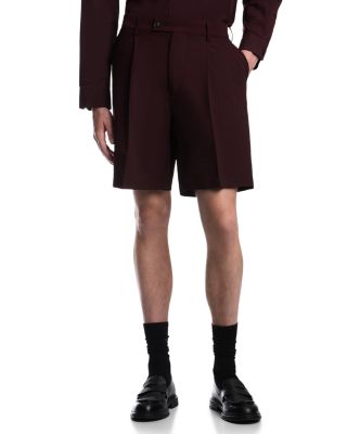 Seersucker Down Bermuda Shorts