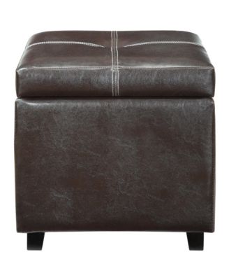  Treasure Upholstered Vinyl Ottoman