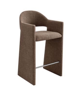  Talia 41 Inch Upholstered Fabric Bar Stool