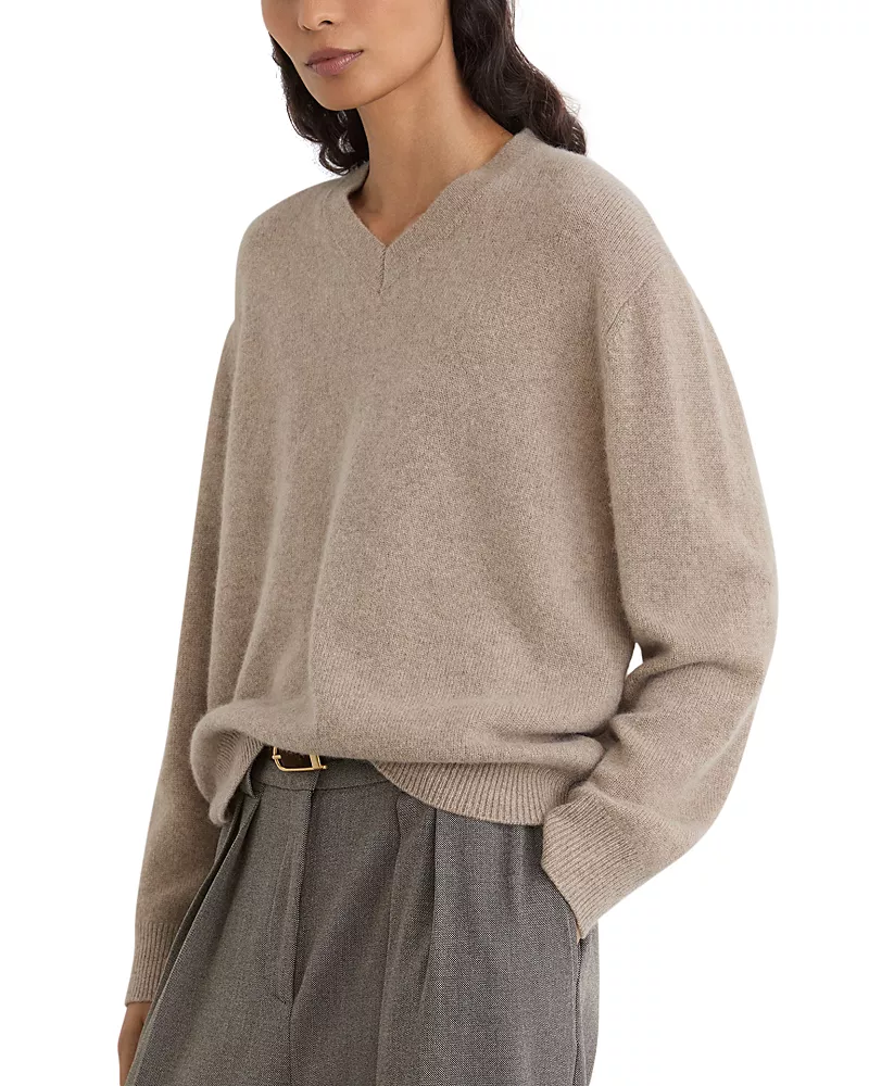 Reiss Jenna Cashmere V Neck Sweater