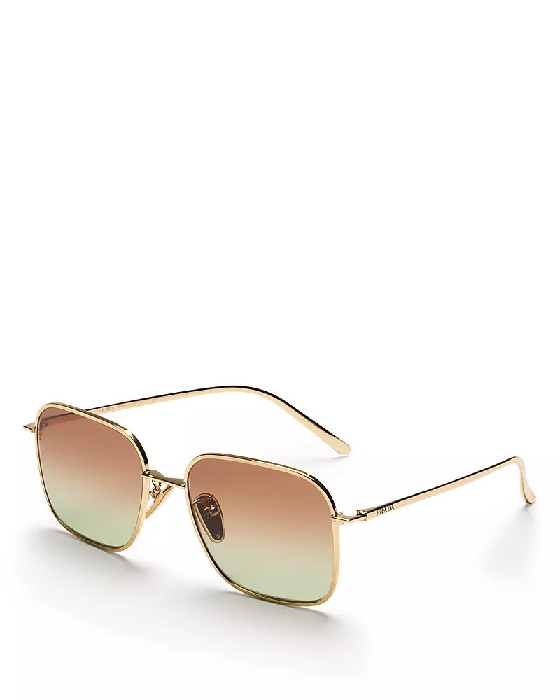 Prada Square Sunglasses, 54mm