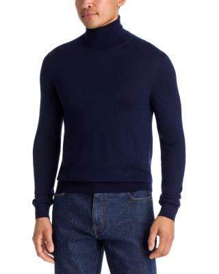 Filo Di Corallo Fine Gauge Merino Wool Turtleneck Sweater