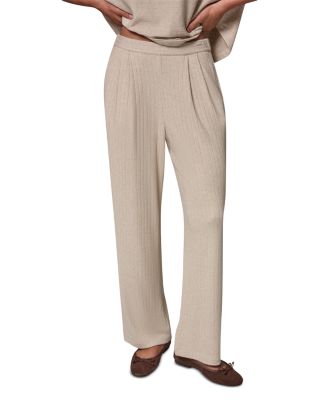 Brushed Rib Pull On Pants