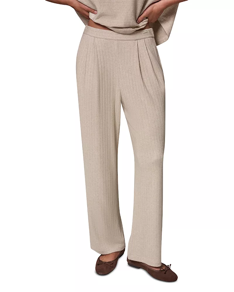 Donna Karan Weekend Brushed Rib Pull On Pants