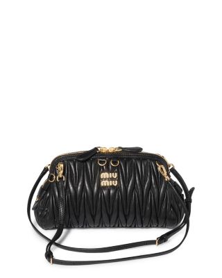 Caprice Matelasse Nappa Leather Clutch