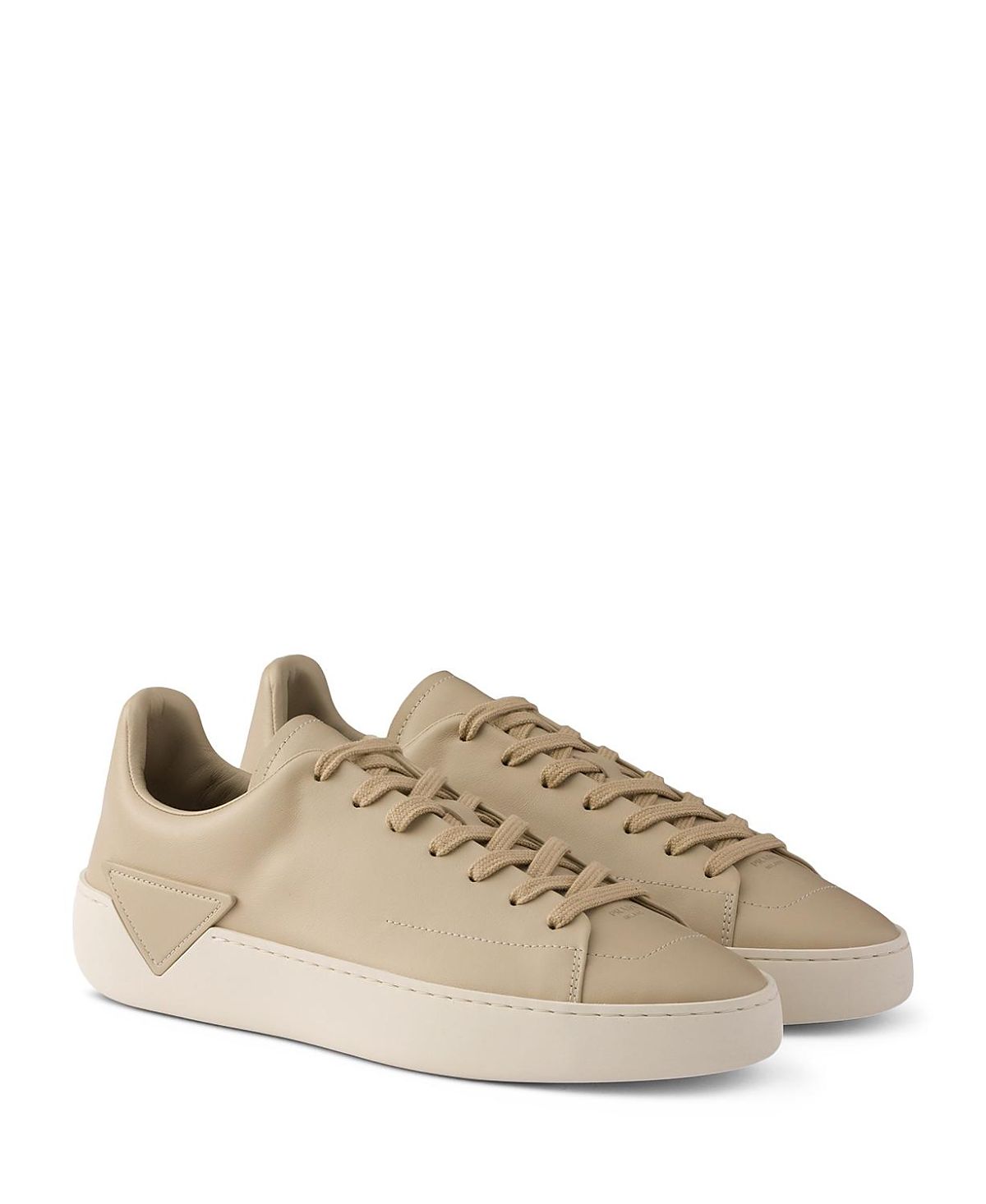 Prada Men's Court Leather Sneakers