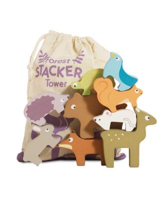 Woodland Stacking Forest Animals & Bag, 18+ Months