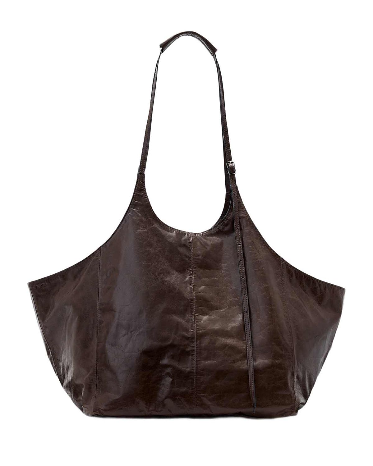Allsaints Siloh East/West Leather Tote