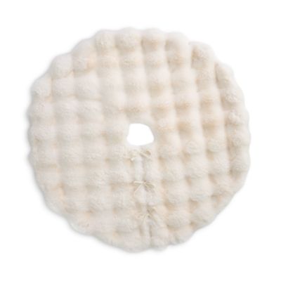 Bubble Rabbit Faux Fur Tree Skirt - Exclusive