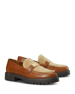 Women's LeeLee Shearling Lug Loafers