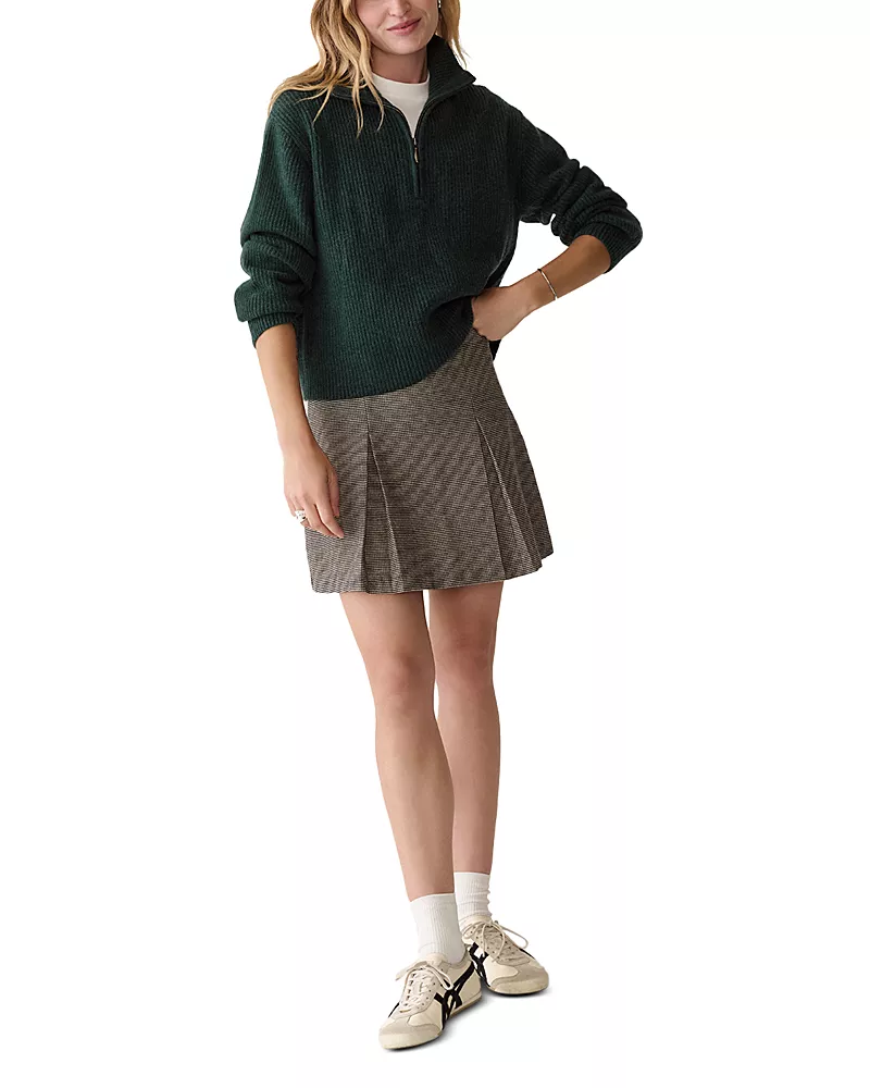 Marine Layer Chalet Quarter Zip Sweater