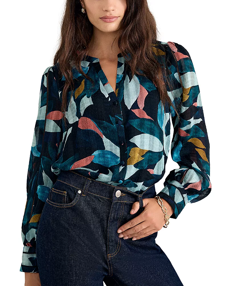 Phase Eight Lyla Abstract Print Blouse
