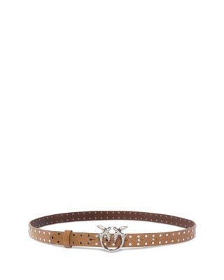 Women's Low.Love Studded Leather Belt