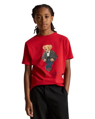 Boys' Polo Bear Cotton Jersey Tee - Little Kid, Big Kid