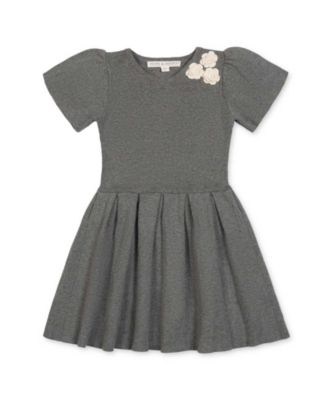  Girls' Organic Pleated Sweater Dress - Little Kid, Big Kid