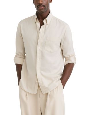 Reiss Hunt Cotton Flannel Button Down Shirt