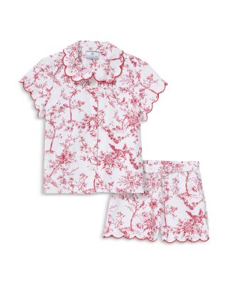 Unisex Timeless Toile Twill Colette Short Pajama Set - Baby, Little Kid, Big Kid