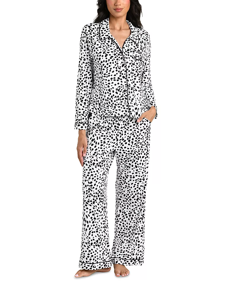 La Blanca Dot & Dune Long Pajama Set