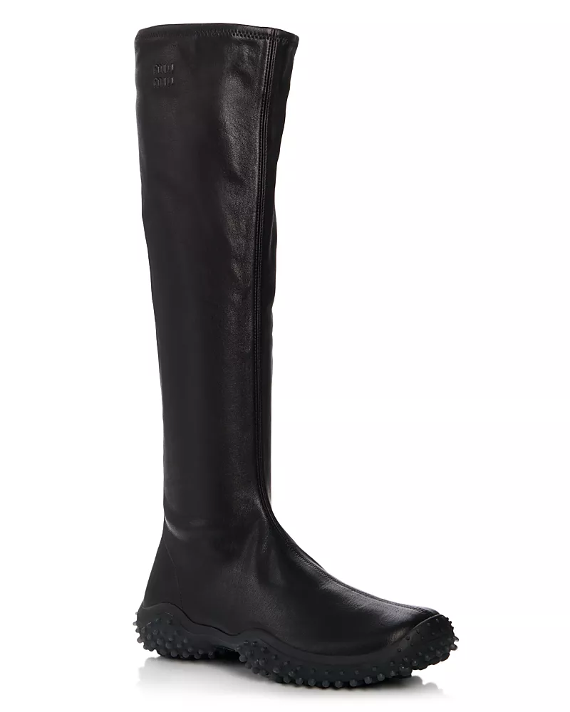 Miu Miu Women's Stretch Tall Boots