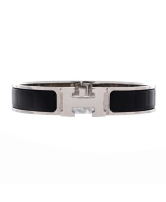 Narrow Clic H Bracelet Enamel