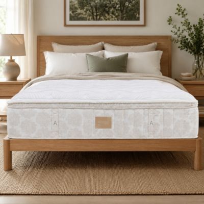 Iris Plush Pillow Top Mattress Set - Exclusive