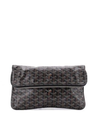 Saint Marie Clutch Coated Canvas