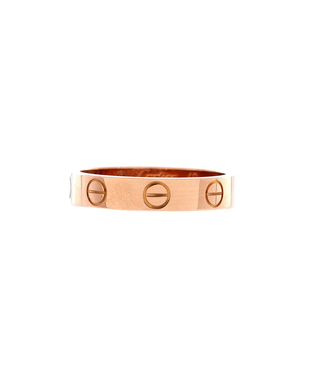 Pre-Owned Cartier Love Wedding Band Ring 18K Rose Gold