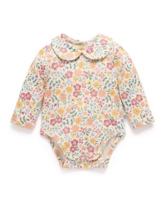 Girls' Thick Bodysuit with Collar - Baby