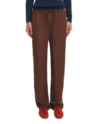 Atlas Satin Drawstring Waist Pants