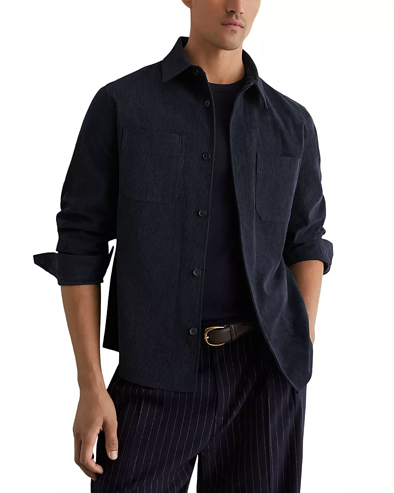 Reiss Townie Twin Pocket Corduroy Overshirt
