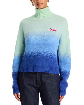 Ombr&eacute; Turtleneck Sweater - Exclusive