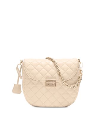 Crosby Lock Quilted Saddle Bag