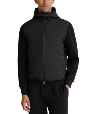 Shiels Technical Fabric Zip Up Jacket