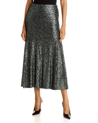 Enonia Sequin Midi Skirt - Exclusive