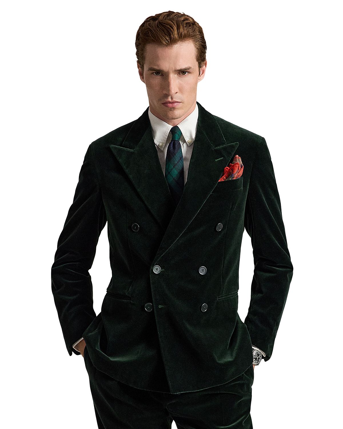 Polo Ralph Lauren Tailored Fit Velvet Tuxedo Jacket