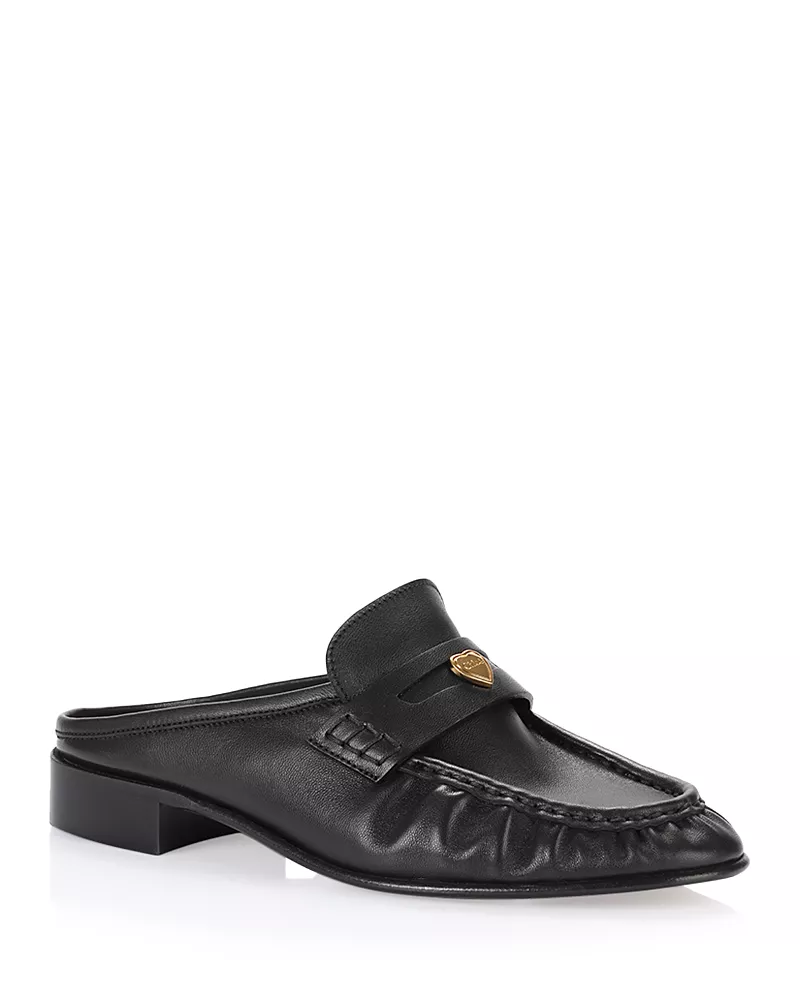 Chloe Women's Letti Leather Loafer Mules
