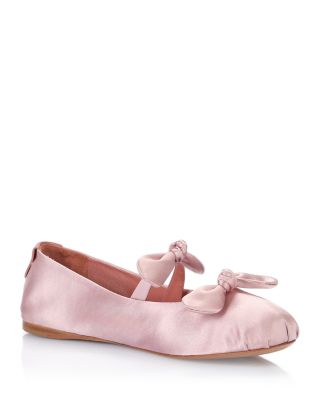 Women's Penny Satin Ballerina Flats