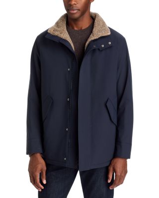 Fleece Lined Car Coat