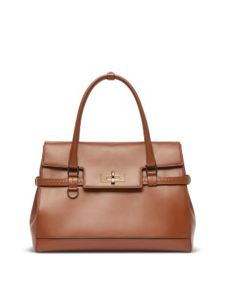 Medium Margaux Convertible Leather Handbag