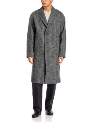 Wool Herringbone Coat