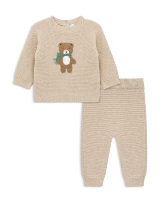 Boys' Bear Cotton Sweater Set - Baby